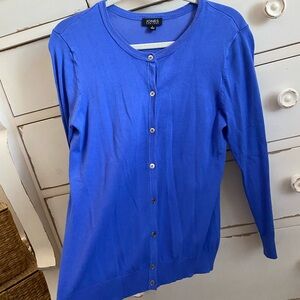 Jones New York Vibrant Blue Knitwear
